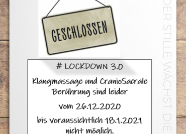 Lockdown 3.0 – Verlängerung bis 8.2.2021